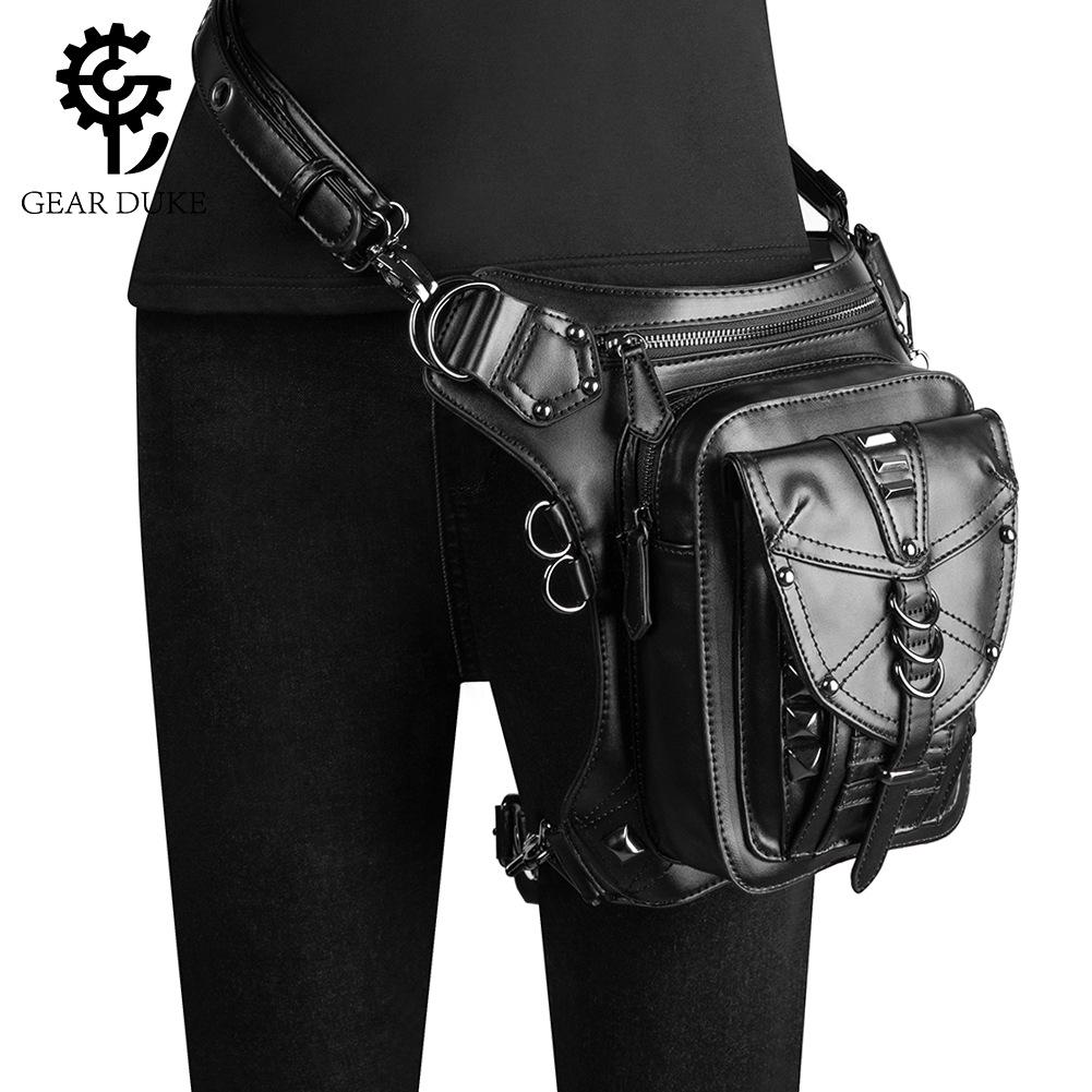 Steampunk New Women's Bag Single Shoulder Crossbody Bag Women's Small Bag Outdoor Casual Mobile Waist Bag