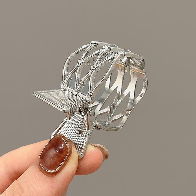 Korean Pearl Crystal Claws Clips Women Geometric Claw Girls Clamps Crab Headband Hairpin Fashion Hair Accessories