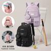Zaini Scolastici per Bambine Grande Zaino Scolastico Kawaii Zaino per Scuola Elementare Zaino Scolastico per Bambini Impermeabile Zaino da Viaggio