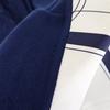 HERMES  H394829T 02  scarf Navy/Ivory silk/wool mens