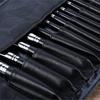 Professional 12/18/24 Slots Makeup Brushes Pouch Cosmetics Organizer for Travel