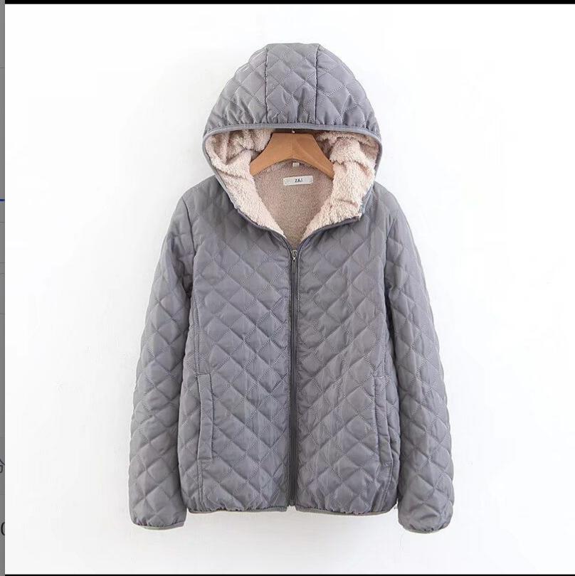 VANGULL Damen Daunenparkas, Daunenjacken, weiblich, mit Baumwolle gefüttert, Wintermantel, Kapuzenpullover, Oberbekleidung