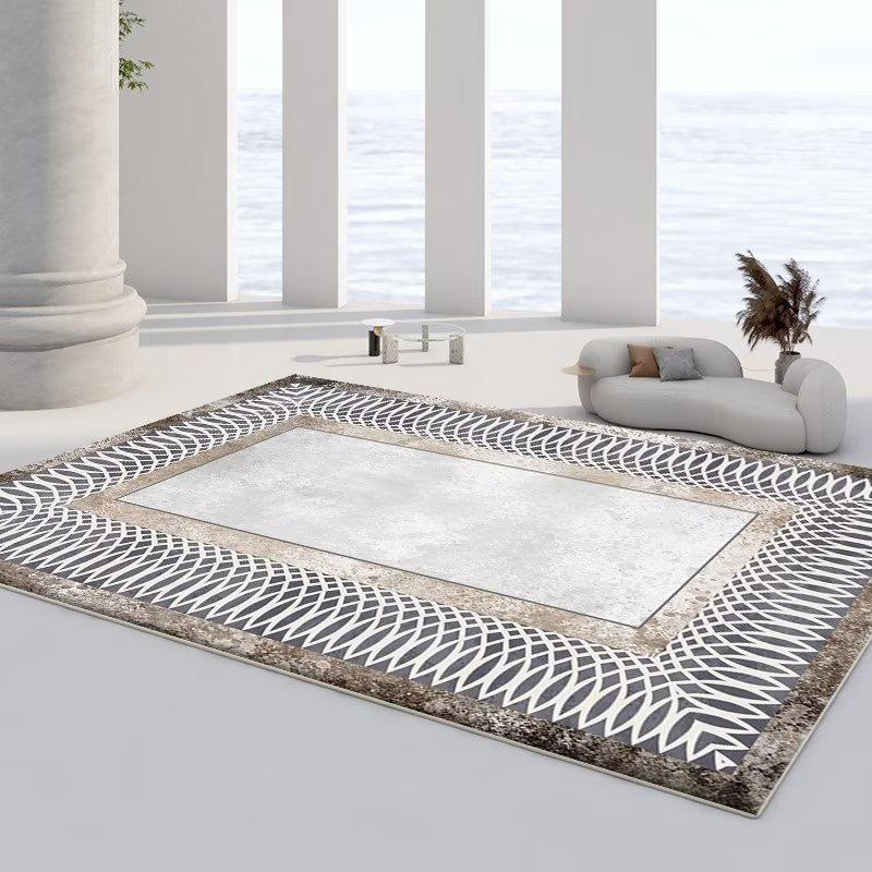 Modern Minimalist Nordic Carpet Light Luxury Sofa Rug for Living Room Bedroom Home Decor Fashionable Design