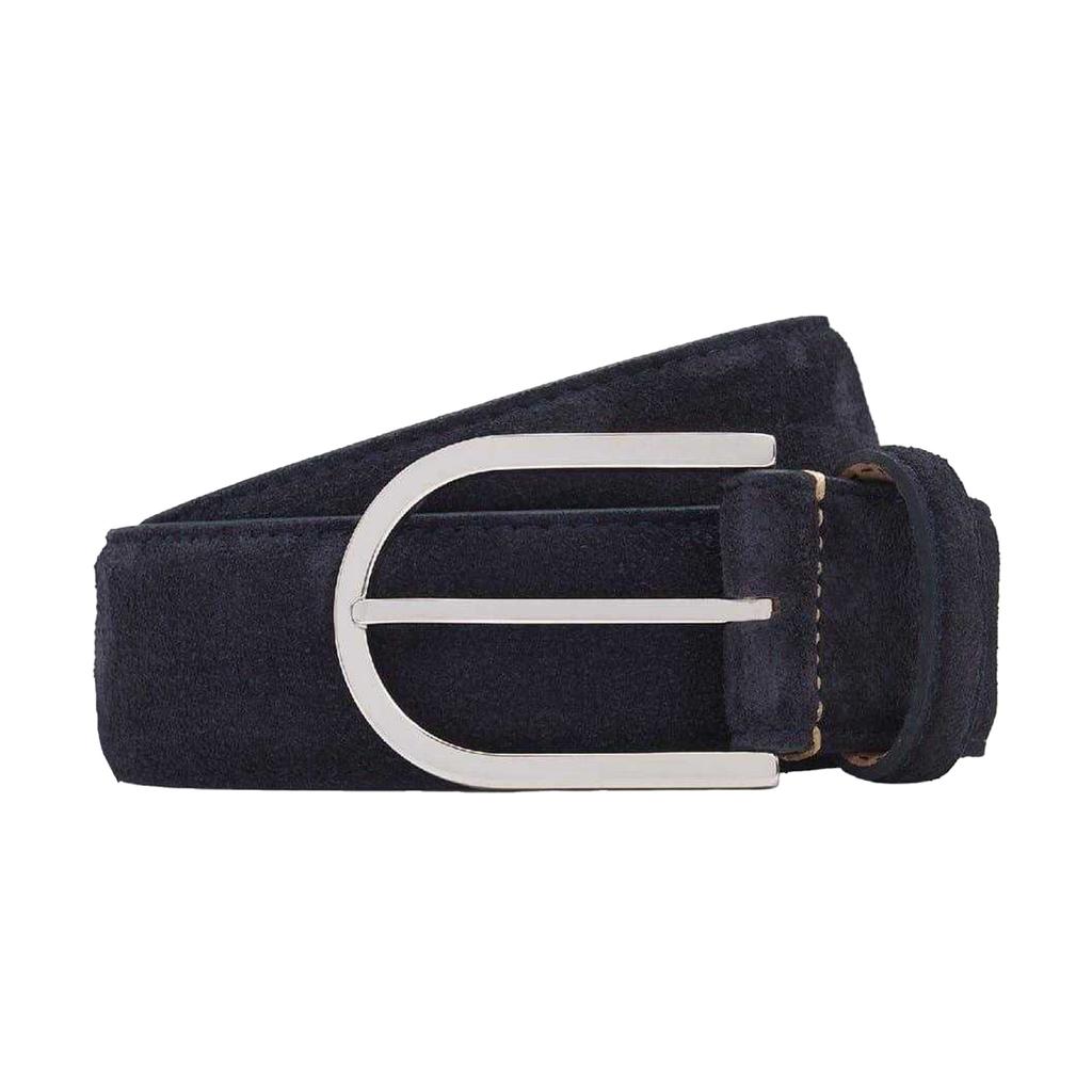 Boss Unisex Adult Plain Cowhide Leather Casual Belt