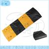 Limitator de viteză din cauciuc cu model herringbone, rezistent, de 3 cm, cu șuruburi de montaj