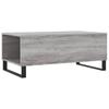 Coffee Table Gray Sonoma 90 x 50 x 36.5 cm Particleboard