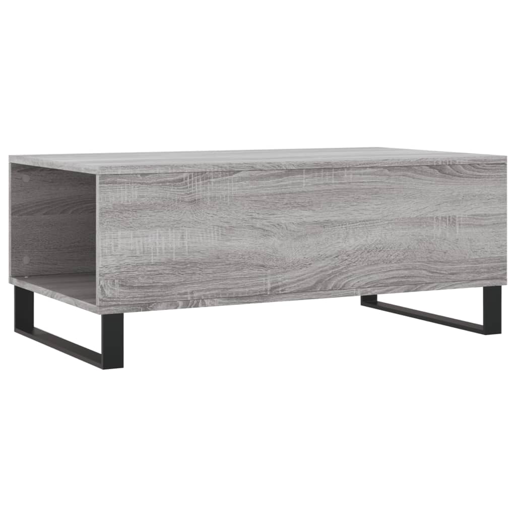 Coffee Table Gray Sonoma 90 x 50 x 36.5 cm Particleboard