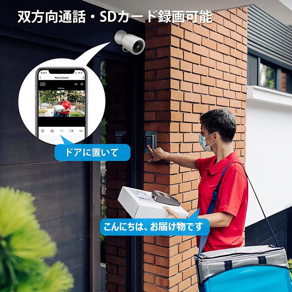 Littlelf Sicherheitsnetzwerk IP-Überwachung Drahtlos 2 Bewegung Nachtalarm Weit Fernzugriff IP65 Micro-SD-Karte Aufnahme Kamera, Kamera, Kamera, Kamera,