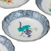 Kutani ware Iwataya Plate set Fruit picture variation "Kutani ware" (4.2 size) K8-32