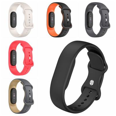 Soft Watch Strap Silicone Fitness Tracker Wristband Sport Band for Google Fitbit Air for Men Women