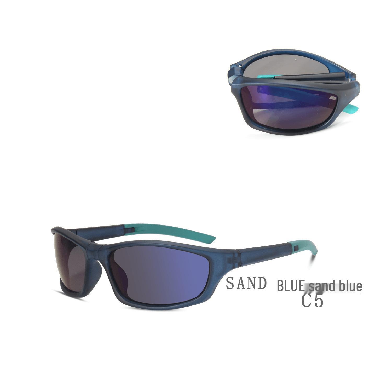 Men s Polarized UV Protection Folding Sports Sunglasses for Cycling and Mountaineering