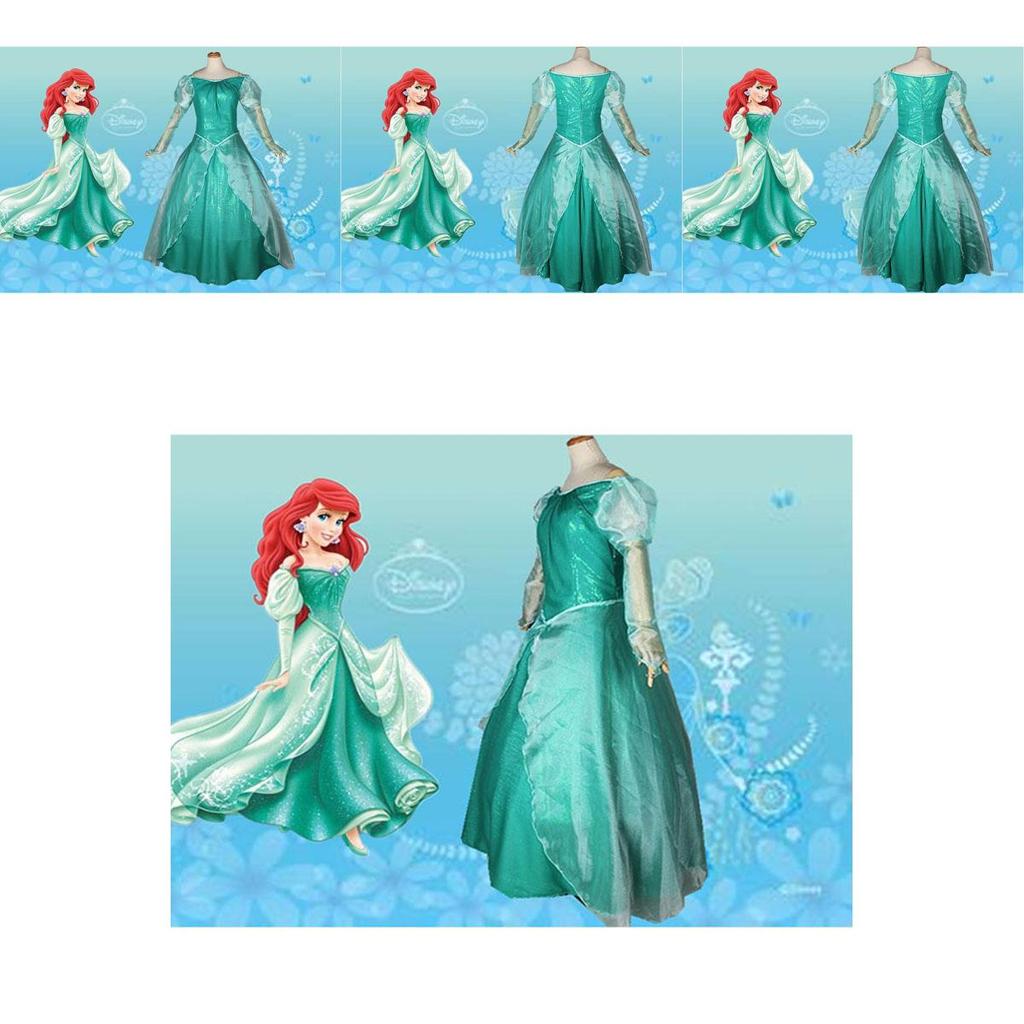 Stunning Little Mermaid Ariel Skirts Mermaid Princess Dress Perfect For Halloween Cosplay
