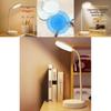 Led Study Desk Lamp With Usb Rechargeable Power For Students Reading And Eye Care