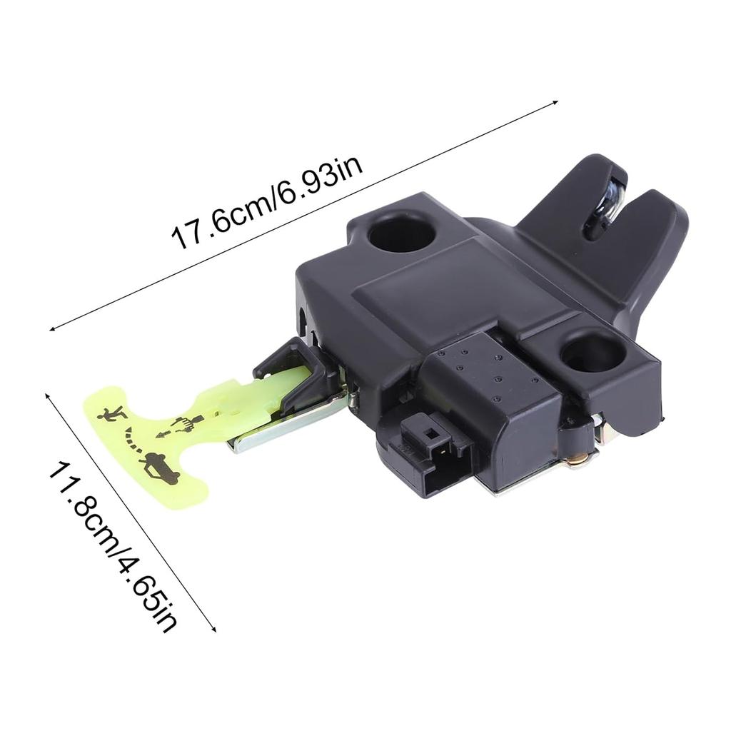 Liftgate Actuator Trunk Latch Compatible for Subaru Legacy 2010-2014, Tailgate Hatch Latch 57530AJ00A Rear Trunk Lid Release Latch Door Actuator