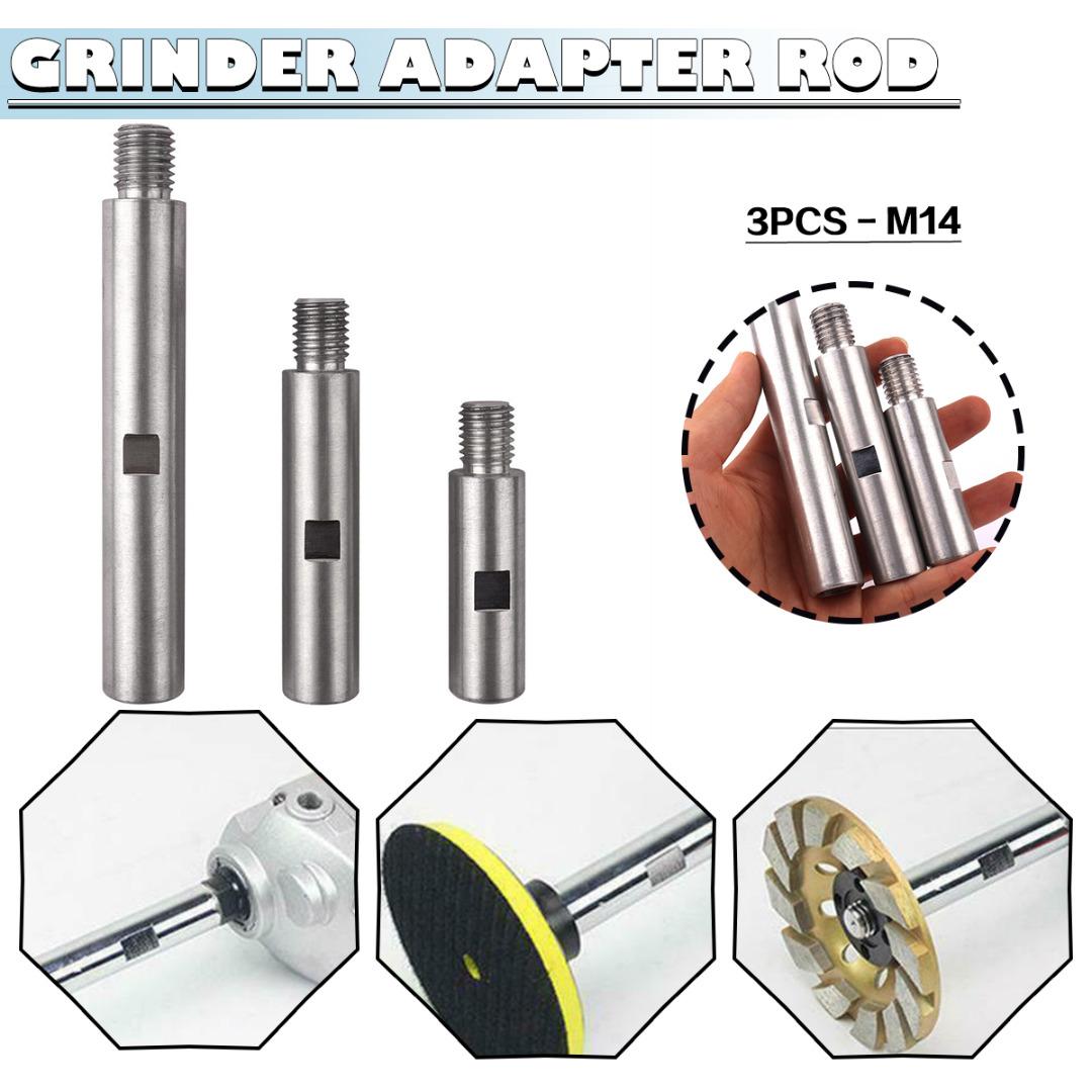 

aidier 3PCS M14 Резьба Углошлифовальная машина Удлинитель Шатун Вращающийся удлинитель Вал