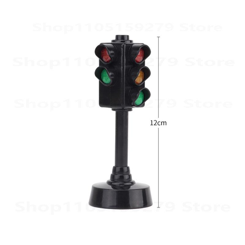 

Traffic /1-2Pc Light Signs Toy Traffic Light Lamp Base Simulation Road Light Safety Traffic Lamp Home Transportation Ornaments
