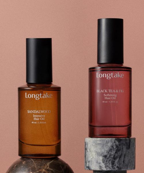 Longtake Sandalwood Black Tea Fig Hair Oil 40ml 01 sandalwood