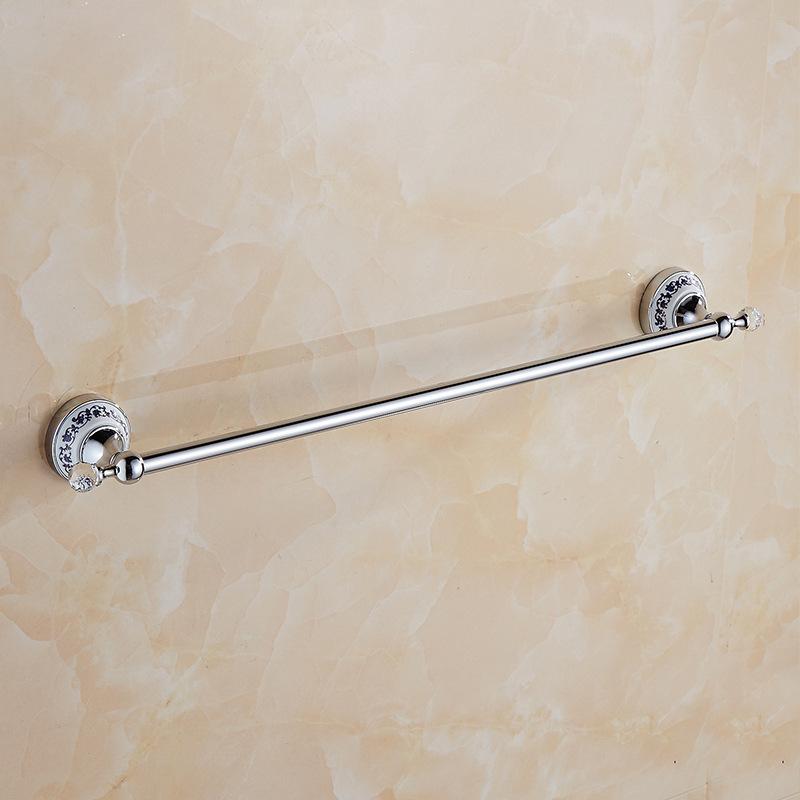 European Stainless Steel No-Drill Bathroom Set: Towel & Toilet Wall Storage Rack