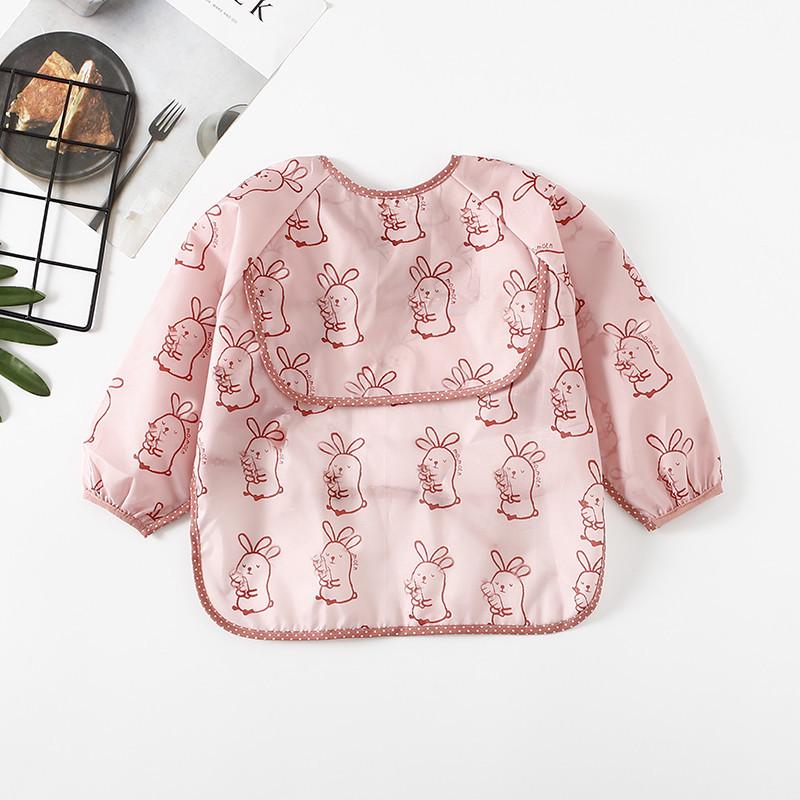 Umbrella Toddler Waterproof Long Sleeve Bib Smock