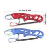 Fishing Aluminum Alloy Fishing Grip Pliers Fishing Lip Gripper Fish Plier Hand Grip With Tool Rope Fishing Accessories