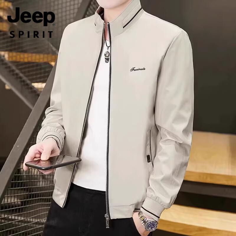 JEEP SPIRIT Men s Windbreaker Jacket 4XL