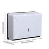 Paper Towel Dispenser Hand Wall Mounted Decor Bathroom Tissue Box Cover for Public