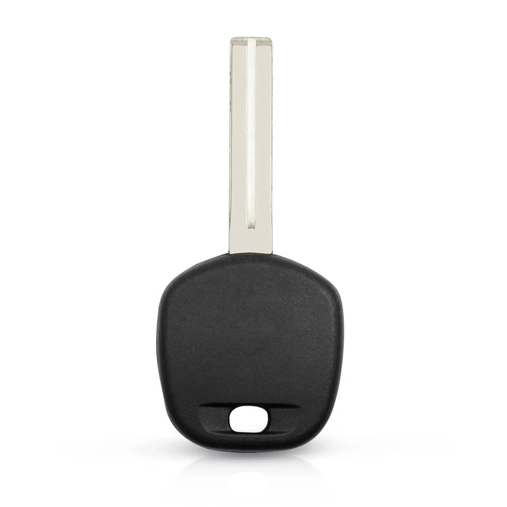 KEYYOU 50pcs For Toyota Rav4 Prado Corolla Camry Reiz Highlander Yaris Transponder Blank Key Shell Case TOY43 TOY47 TOY48 Blade