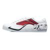 Li Ning Paris Fashion Week Series Synthetic Leather Classic Durable Lightweight Low-Top Skate Shoes Men Sneakers White Red AECR037-3