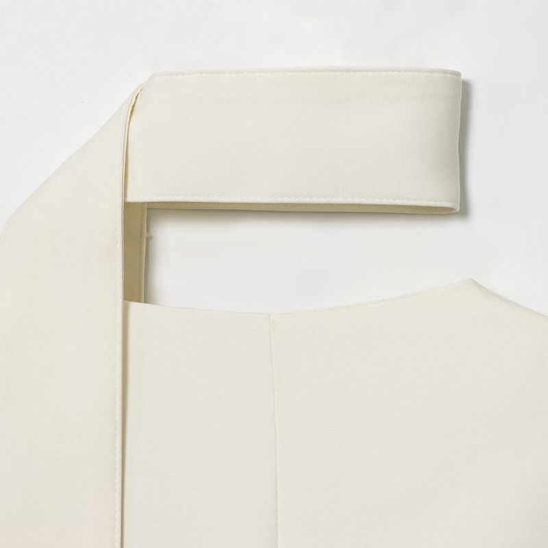 Za New Fall Women's Clothing 2025 Fashion Wind Fashion Simple Temperamental All-Match Scarf Decoration Casual Suit Jacket