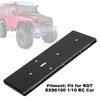 RC Battery Tray with Screw Replacement Accessory Fit for RGT EX86100 1 10 RC CarBlack 6800228L