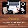 Kyoei Plastic Kiwami KAI Desk Mat, Black, WDM-KAI