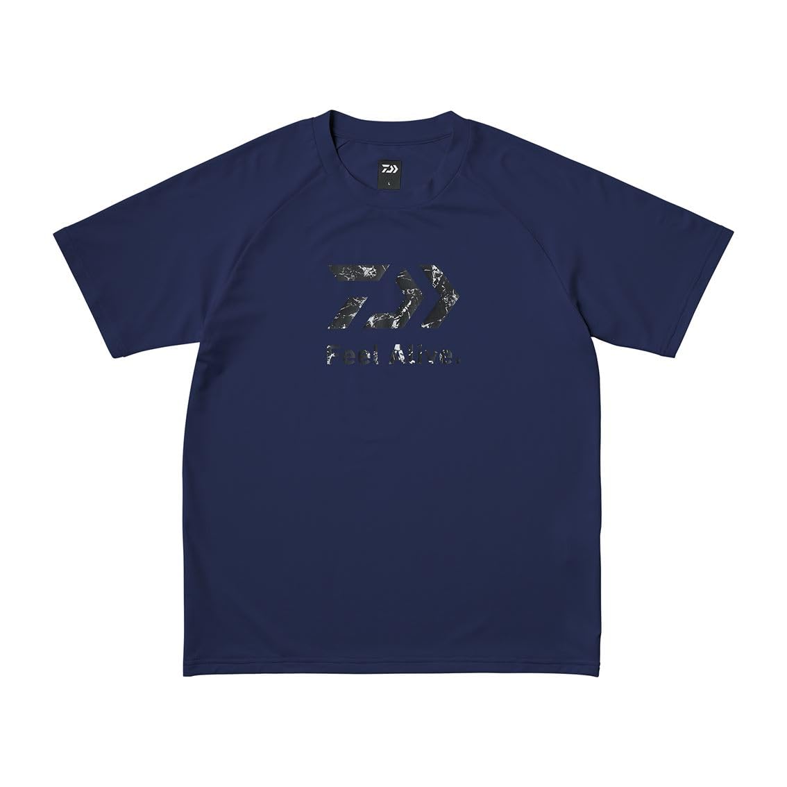 

Feel Dry Grape Navy L [Daiwa] Alive. T-shirt 25DE-3925