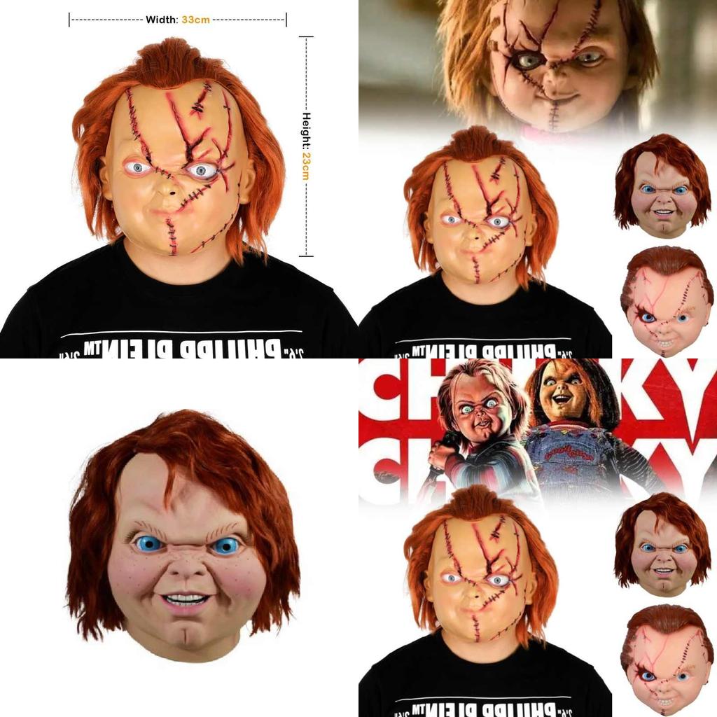 Çocuk Oyuncağı Cadılar Bayramı Lateks Maske Kan Efektli Korku Partisi Cosplay İçin