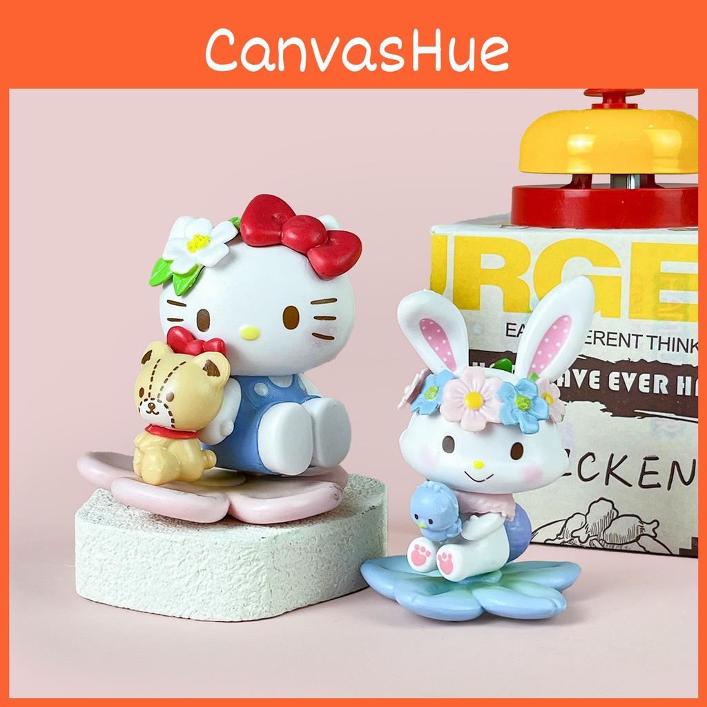 Flower Melody My Series Collectible Pvc Figurines For Gift And Decor