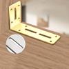 Stainless Steel Corner Brackets L-Shaped Bracket Fastener Fastener Joint Bracket  Furniture