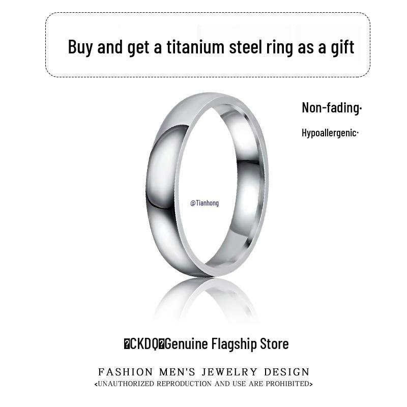 Sterling Silver Men's Stud Earrings: Handsome, Minimalist, Niche American Design