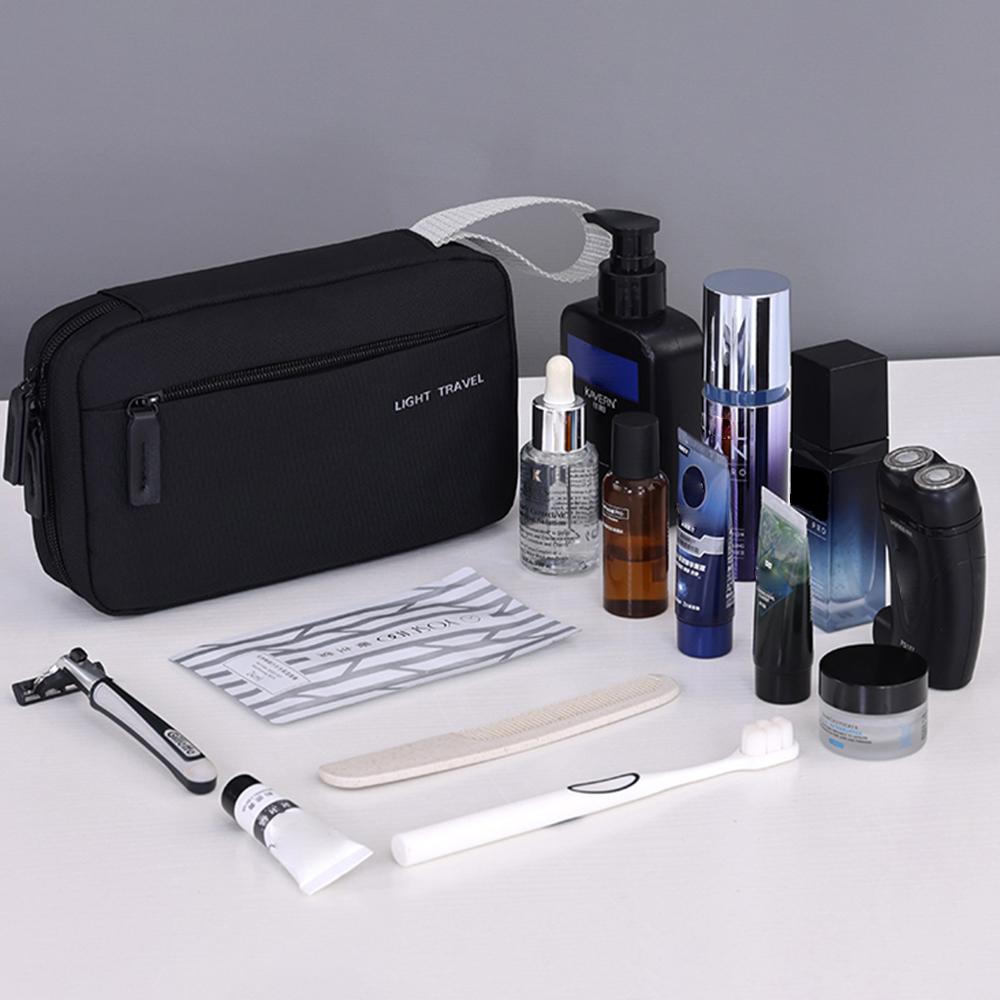 4038 For Men Portable Travel Toiletry Bag Oxford Cloth Waterproof Foldable Cosmetic Organizer,Size S