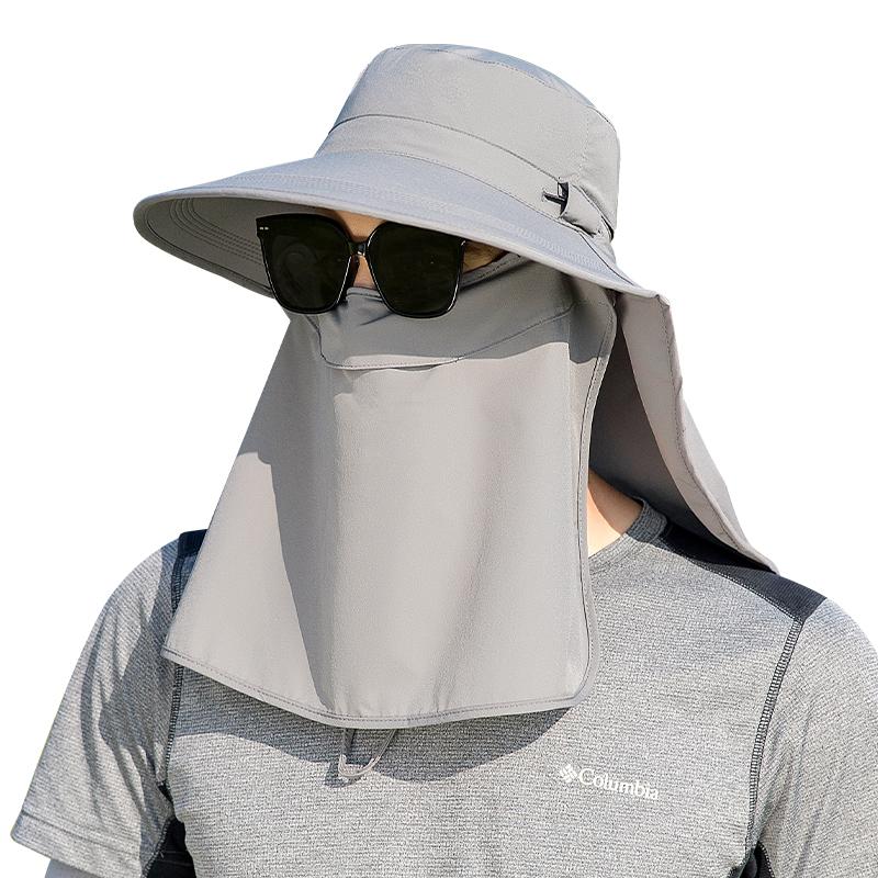 Foldable Sun Bucket Hats Cap Fishing Outdoor Sun Protection Hats for Men & Women Mens