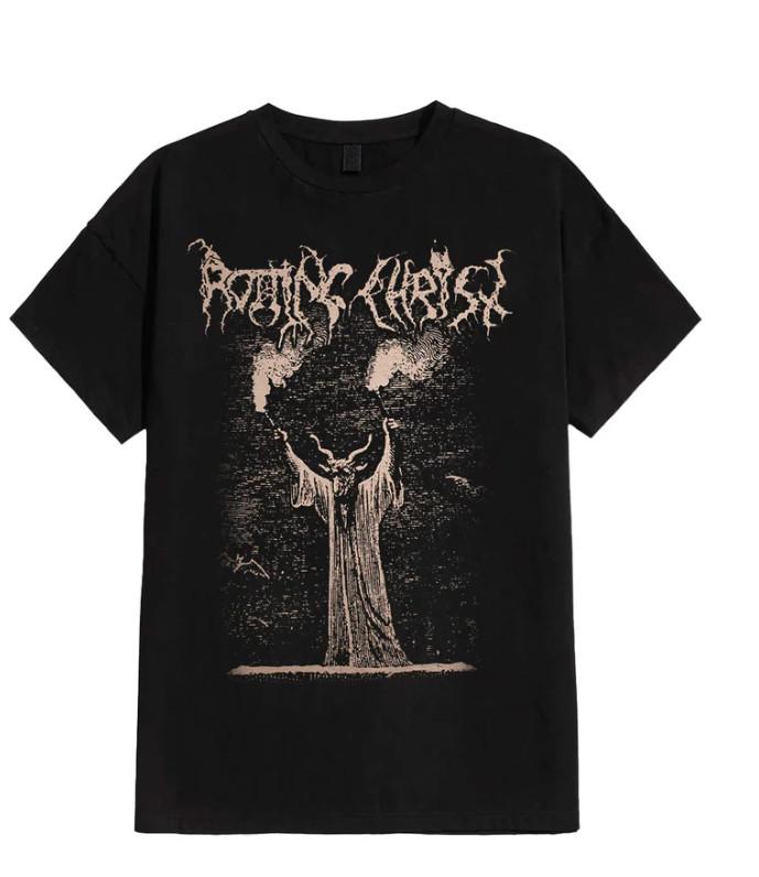 

Rotting Christ – Gloria De Domino Inferni – Official Band Merch T-Shirt Unisex T-Shirt M