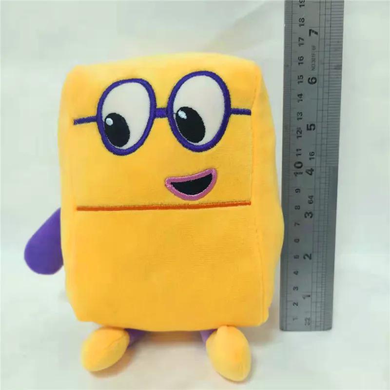 14-18Cm Cartoon Number Plush Doll Toys Educational Stuffed Movie Anime Kids Early Childhood Birthday Christmas Gift