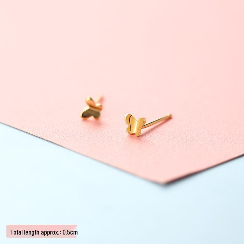 Women's Gold & Silver Earrings: Simple Ear Studs & Celeb-Inspired Dongdaemun Style