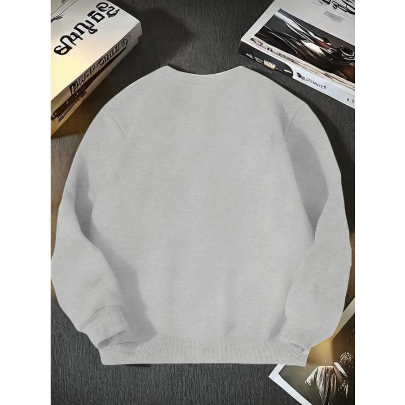 European sizes Boys' Pullover Sweater, Sweatshirt with Ice Hockey Design, for Sports and Casual Wear.