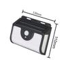 IP65 Waterproof 134LED Solar Motion Sensor Wall Light 3 Sides Outdoor Security Lamp for Yard Garden Garage Pathway Decor