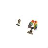 Sculpture Lovebirds Parrot Statue European Creative Figurine Decorative Ornament for Entryway Living