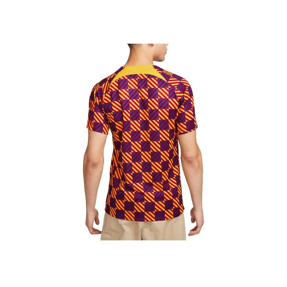 Nike Solid Color Checkered Crew Neck Short Sleeve T-Shirt Men Tops Multiple-Colors DR4902-729