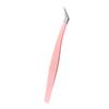 Gold Feather Stainless Steel Precision Eyelash Tweezers - High Precision for Grafting and Separating Eyelashes