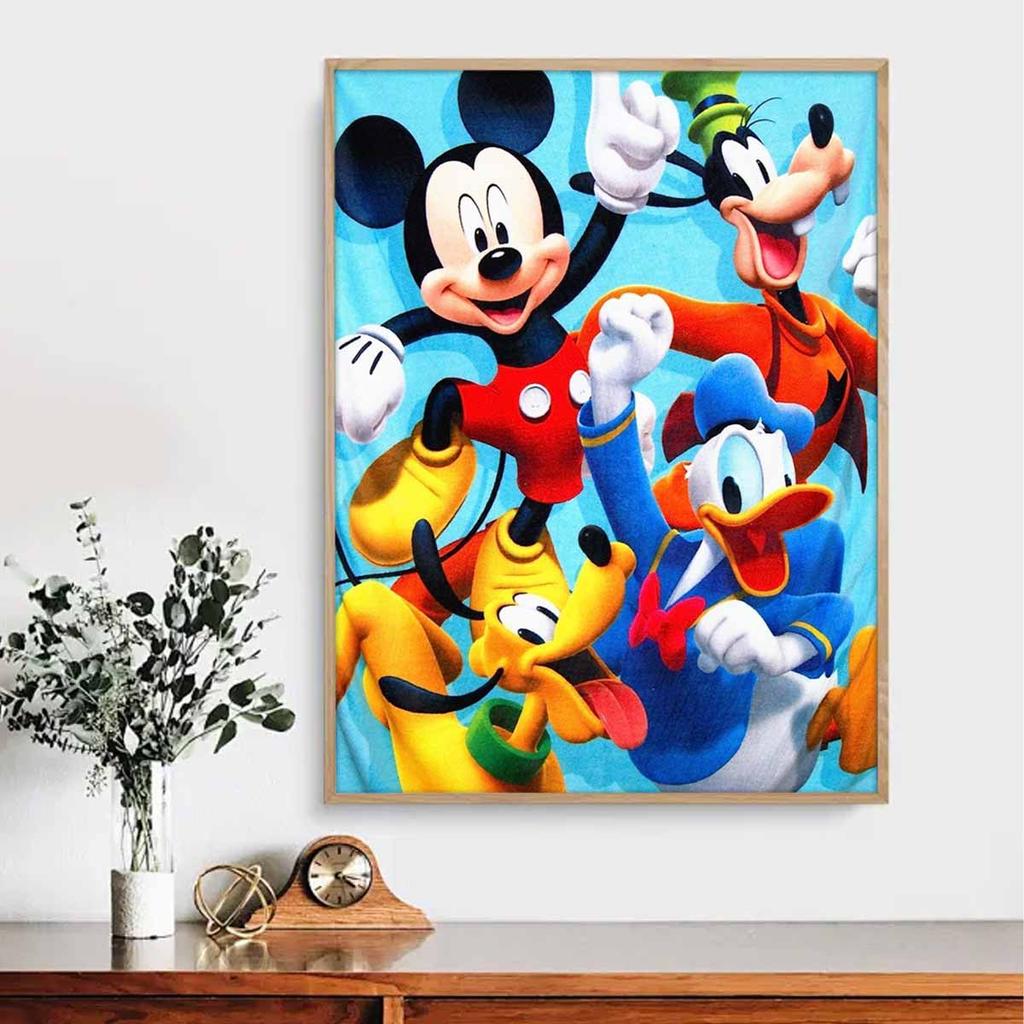 Full Round Diamond Painting Happy Partner Art Rhinestone Picture Mosaic DIY 5D Cross Stitch Embroidery Home Decoration