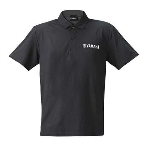 Yamaha Motor RY3005 Polo Shirt, Black, Size M, 90792-AE52M
