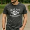 Chat GPT University Twist Knot Est 2067 Graphic T Shirt Unisex Crew Neck Short Sleeve Tech Geek Holiday Gift Tee