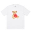 Palace Koszulka z misiem Biała Unisex Top P26TS147